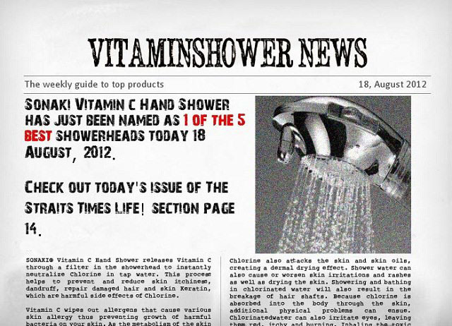 vitamin c showerhead